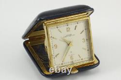 Rare Vintage Swiss Croton Nivada Genchen 15 Jewel Travel Alarm Clock Miniature B