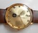 Rare Vintage Swiss Gold Plated Date@12 Sub Second Mens Hand Winding Wristwatch