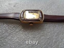 Rare Vintage Swiss Gold Plated De-coven Ladies Hand Winding Wristwatch