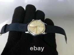 Rare Vintage Swiss Made Itraco 17 Jewel Movement Mechanical Wrist Alarm Watch