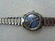 Rare Vintage Swiss Made Oris Blue Dial Ladies Hand-Winding Mechanical Wristwatch