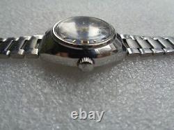 Rare Vintage Swiss Made Oris Blue Dial Ladies Hand-Winding Mechanical Wristwatch