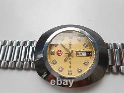 Rare Vintage Swiss Made Rado Diastar Mens Automatic Wristwatch