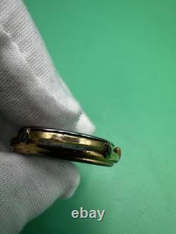 Rare Vintage Swiss Made SILVANA Quartz With Moon Phase Watch New Battery/Works