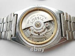 Rare Vintage Swiss Made Stainless Steel Tissot Automatic Mens Wristwatch