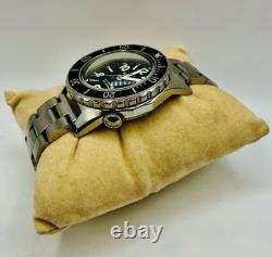 Rare Vintage Swiss Made Zeno Army Diver Men's Watch With US Navy Seals Trident