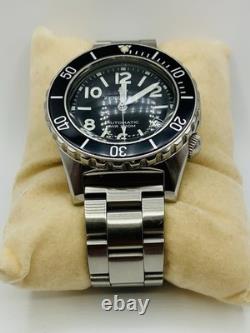 Rare Vintage Swiss Made Zeno Army Diver Men's Watch With US Navy Seals Trident