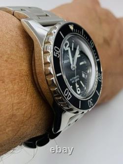 Rare Vintage Swiss Made Zeno Army Diver Men's Watch With US Navy Seals Trident