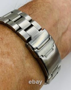 Rare Vintage Swiss Made Zeno Army Diver Men's Watch With US Navy Seals Trident