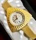 Rare Vintage Swiss Nivada Gold-Plated Modernist Watch 70016