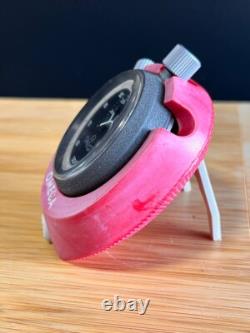 Rare Vintage Swiss Omega Manual Winding Stopwatch With Original Omega Box