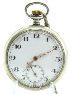 Rare Vintage Swiss Pocket Watch Nice Working And Looking