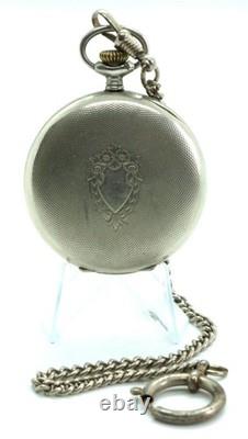 Rare Vintage Swiss Pocket Watch Nice Working And Looking