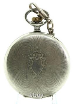 Rare Vintage Swiss Pocket Watch Nice Working And Looking