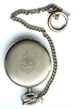 Rare Vintage Swiss Pocket Watch Nice Working And Looking