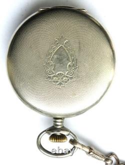 Rare Vintage Swiss Pocket Watch Nice Working And Looking