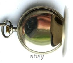 Rare Vintage Swiss Pocket Watch Nice Working And Looking