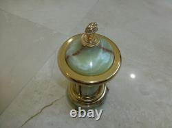 Rare Vintage Swiss Reuge Dancing Ballerina Music Box Carousel Items Holder