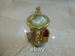 Rare Vintage Swiss Reuge Dancing Ballerina Music Box Carousel Items Holder