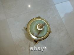 Rare Vintage Swiss Reuge Dancing Ballerina Music Box Carousel Items Holder