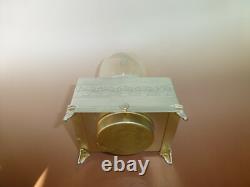Rare Vintage Swiss Reuge Dancing Music Box Automaton Musical Storage Metal Case