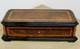 Rare Vintage Swiss Reuge Inlaid Walnut & Ebonised 5 Barrel Musical Music Box