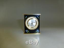 Rare Vintage Swiss Reuge Music Box Musical Mechanical Alarm Clock (watch Video)