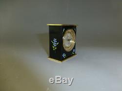 Rare Vintage Swiss Reuge Music Box Musical Mechanical Alarm Clock (watch Video)