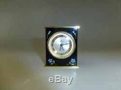 Rare Vintage Swiss Reuge Music Box Musical Mechanical Alarm Clock (watch Video)