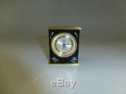 Rare Vintage Swiss Reuge Music Box Musical Mechanical Alarm Clock (watch Video)