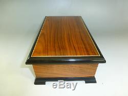 Rare Vintage Swiss Thorens (pre Reuge) Music Box 72 Key 3 Songs (watch Video)