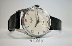 Rare Vintage Swiss Watch Longines Calatrava Cal. 12.68z G/ 18k Fill Circa 1952