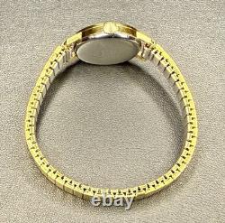 Rare Vintage Swiss Watch Manual 17 Jewel Gold Plaque 20 Women's
