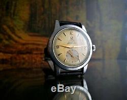 Rare Vintage Swiss Watch Omega Seamaster 17j Cal. 342 Bumper Wind Circa 1950