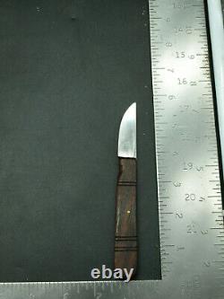 Rare Vintage Swiss Wengerinox'bird Knife' With Original Leather Sheath (k1)