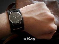 Rare Vintage Swiss Wrist Watch Arta Military 15 J Ww2 Wwii Era 1930 1940 For Men