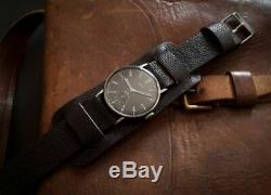 Rare Vintage Swiss Wrist Watch Arta Military 15 J Ww2 Wwii Era 1930 1940 For Men