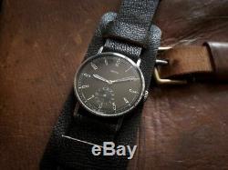 Rare Vintage Swiss Wrist Watch Arta Military 15 J Ww2 Wwii Era 1930 1940 For Men