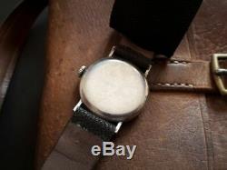 Rare Vintage Swiss Wrist Watch Arta Military 15 J Ww2 Wwii Era 1930 1940 For Men