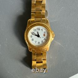 Rare Vintage Swiss army gold tone watch new battery 1990's