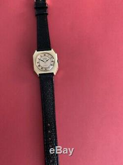 Rare Vintage Swiss mechanical Ladies watch ORIS 17 Jewels Gold plated