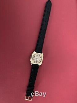 Rare Vintage Swiss mechanical Ladies watch ORIS 17 Jewels Gold plated