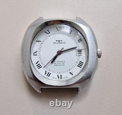 Rare Vintage TECHNOS Automatic 21J Unadjusted EB1393 Swiss Made From late 1960's