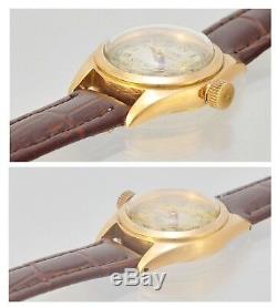 Rare Vintage TUDOR Oyster All Swiss 14kt Solid Red Gold Ladies Wrist Watch