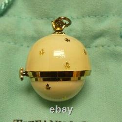 Rare Vintage Tiffany & Co Borel Swiss Necklace Watch with Pouch Working