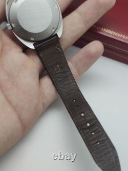 Rare Vintage Tissot Seastar Automatic Men's Watch Blue Dial, 1970s Swiss Made