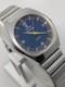 Rare Vintage Titoni Airmaster Blue Dial 17 Jewels Manual Wind Swiss Made Watch