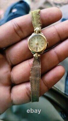 Rare Vintage Tudor Winding 1765 Swiss Women's Working