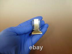 Rare Vintage Turler Swiss Miniature Skeleton Clock Luxury Brass Case (See Video)
