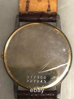 Rare Vintage Universal Geneve Wristwatch Quartz Swiss Made Men